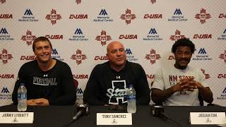 NM State Football Weekly Press Conference [upl. by Reeta569]