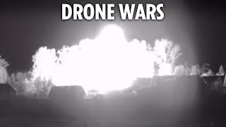 Ukraine kamikaze drones target Putin’s war factory with hundreds of UAVs launched in overnight blitz [upl. by Hogue]