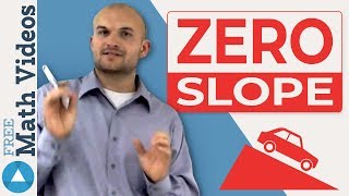 Why is the slope zero  Math questions answered  Free help [upl. by Cohn]