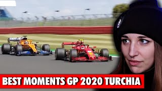 Reaction quotMOMENTI MIGLIORI GP 2020 GRAN BRETAGNAquot [upl. by Ahsiei]