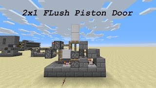 110 2x1 Flush Piston Door [upl. by Nabru]