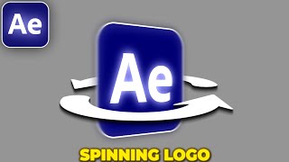 3D Rotating Logo in After Effects  Spinning Logo Animation [upl. by Nnylrefinnej]