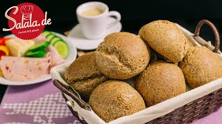 KetoBrötchen I Low Carb Brot Rezept SonntagsSemmeln I 1 Video von salalade [upl. by Atirak]