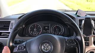 VW Transporter T5 20 TDI 140hp  4K POV test drive [upl. by Nnaeiram922]