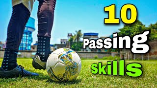 10 Best Football Passing Skills to Learn [upl. by Alves]