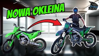 NOWA OKLEINA NA KAWASAKI  TRENING NA ADREANLINEPROMOTOCROSS [upl. by Efinnej]