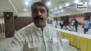 Goan Reporter News MLA Vijai Sardesai comments on Loksabha Polls Goa [upl. by Litta]