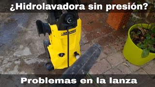 Como solucionar problema de presion en una hidrolavadora [upl. by Nehtanoj]