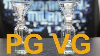 Difference PG vs VG Ejuice Safe Side Effects [upl. by Stelu]