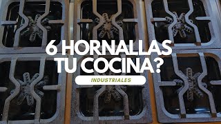 Si buscas cocinas industriales de 6 hornallas mirá esta video [upl. by Smoht379]