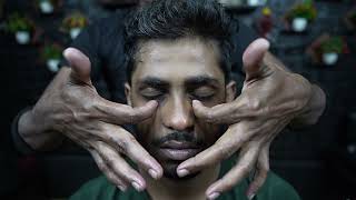 Indian Deep Sleepy Head Massage ASMR By Strong Wrist Barber  ASMR Head amp Shoulder Massage [upl. by Brendis]