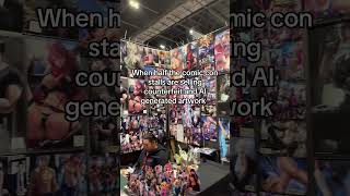 AI ART IS TAKING OVER COMIC CON [upl. by Normand]