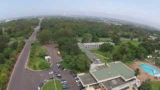 Yamoussoukro Hôtel President Basilique Notre Dame de la Paix DJI01461 [upl. by Anitsyrhc523]