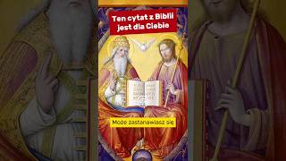 Cytat z Biblii dla Ciebie na dziś wiara biblia pismoświęte jezus katolik słowoboże [upl. by Kawai42]