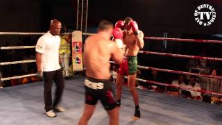 Regian Eersel vs Lorand Sachs  Fighting with the Stars  Suriname [upl. by Sirc]