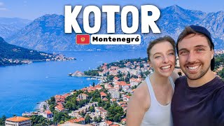 HIKING THE LADDER OF KOTOR MONTENEGRO 5 hour hike in Montenegró [upl. by Nicoline]