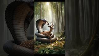 Majestic Python Coils Around Its Prey  Amazing Wildlife Scene animalcourage snake amazinganimals [upl. by Elison]