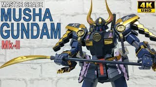 62 MG Musha Gundam MkII  Gunpla Showcase in 4K 19 [upl. by Rozanna]