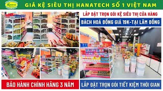 SETUP GIÁ KỆ SIÊU THỊ CỬA HÀNG BÁCH HOÁ ĐỒNG GIÁ 19K TẠI LÂM ĐỒNG  HOTLINE BÁO GIÁ 036 912 4565 [upl. by Ardnaiek]