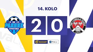 Mozzart Bet Prva liga Srbije 202425  14Kolo RADNIK – SLOBODA 20 00 [upl. by Anitsrik294]