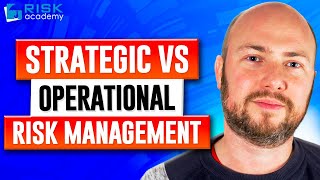 117 Strategic vs Operational risk management  Alex Sidorenko [upl. by Epillihp]