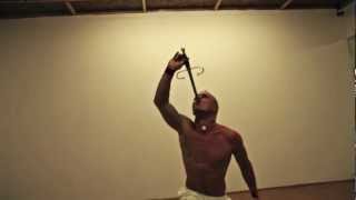 EXTREME SWORD SWALLOWING MUST SEE by Alex Magala [upl. by Erdried975]