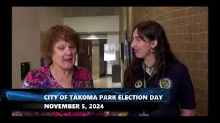 Takoma Park Resident Shares Reasons for Voting in the 2024 Election [upl. by Gustaf74]