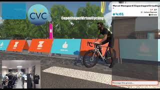 DCU Young Riders Zwift Cup  November Cup 19 Lutece Express 1 Lap 10 km [upl. by Arlynne]