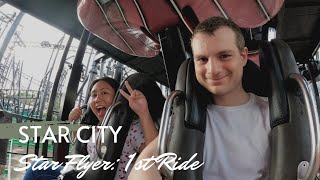 QDiaries  Star City Date Star Flyer 1st Ride [upl. by Llig]