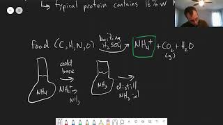 Chapter 11 Kjeldahl Nitrogen Analysis  CHM 214  115 [upl. by Arbmahs847]