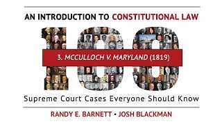 McCulloch v Maryland 1819  An Introduction to Constitutional Law [upl. by Izaak937]