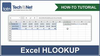 How to use the HLOOKUP function in Excel [upl. by Nollat774]