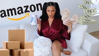 AMAZON Boujee on a BUDGET Home Haul Things you need to buy [upl. by Pejsach]