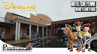 Disneys Hotel Cheyenne  komplette Hotel Tour einer günstigeren Variante im Disneyland Paris  VLog [upl. by Fadiman]