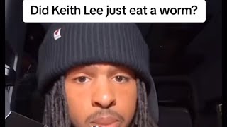 Keith Lee eats worm in sushi he reviews [upl. by Hnad607]