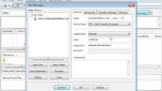 How to use FileZilla the free FTP client [upl. by Pazit]