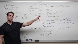 Exponential Growth and Decay Precalculus  College Algebra 66 [upl. by Olethea]