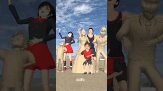 sand doll match😱mio di remehkan sakuraschoolsimulator sakura [upl. by Meibers]