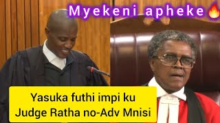 Kuqale phansi kwashuba phakathi kuka Judge Ratha noMnisi kwelikaMeyiwa ngenxa yamaMarks atholakala [upl. by Elttil455]