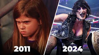 WWE Women Then Vs Now Comparison [upl. by Henricks]