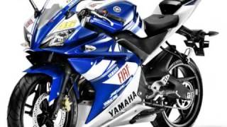 New yamaha yzf r125 2009 Race Replica Valentino rossi 46 [upl. by Airdnaz]