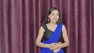 Suvigya Bajpai Actress Audition Maid  for Web series [upl. by Enelear]