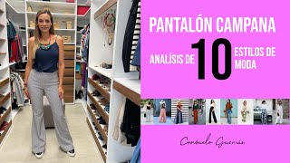 Pantalón campana análisis de 10 estilos de moda I Consuelo Guzmán Asesora de Imagen [upl. by Tewell]