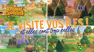 JE VISITE VOS ILES 1 enfin  Animal Crossing New Horizon [upl. by Talya]