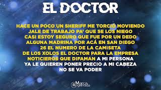 Marca Registrada  El Doctor  KARAOKE COMPLETO [upl. by Rosel]