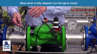 Bermad 430 Pressure Sustaining Valve – How to Demonstration [upl. by Ettelliw859]