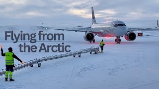 From Arctic Sweden to Baltic Montrose My Trip Home With SAS and KLM It Didnt Get Much Warmer [upl. by Namso]