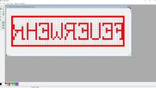 Tutorial  Spiegelschrift erstellen  LED Frontwarnsystem Einsatzschild [upl. by Eetnahc478]