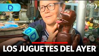 Los juguetes de antaño Regalos navideños para adultos con almas de niños  Domingo al Día  Perú [upl. by Leund]