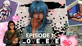 LOVEEXE Will the Game Lead Orphan to Real Love  A Digital Romance Story [upl. by Hose]